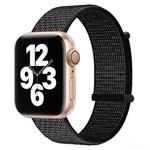 Hook and Loop Fastener Dual Section Watch Band For Apple Watch Ultra 49mm&Watch Ultra 2 49mm / Series 9&8&7 45mm / SE 3&SE 2&6&SE&5&4 44mm / 3&2&1 42mm(Reflective Black)