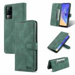 For vivo V21e 4G / Y73 2021 AZNS Dream II Skin Feel PU+TPU Horizontal Flip Leather Case with Holder & Card Slots & Wallet(Green)