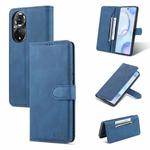 For Honor 50 AZNS Dream II Skin Feel PU+TPU Horizontal Flip Leather Case with Holder & Card Slots & Wallet(Blue)