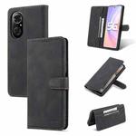 For Honor 50 SE AZNS Dream II Skin Feel PU+TPU Horizontal Flip Leather Case with Holder & Card Slots & Wallet(Black)