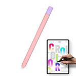 For Xiaomi Inspired Stylus Pen Contrast Color Protective Case(Pink Purple)