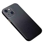 Carbon Fiber Texture Kevlar All-inclusive Shockproof Phone Protective Case For iPhone 13(Black)