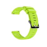 For Polar Grit X Silicone Official Buckle  Watch Band(Lime Green)