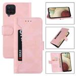 For Samsung Galaxy A42 5G Reverse Buckle Horizontal Flip PU Leather Case with Holder & Card Slot & Wallet(Rose Gold)
