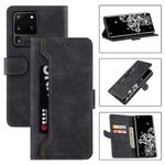 For Samsung Galaxy A72 5G / 4G Reverse Buckle Horizontal Flip PU Leather Case with Holder & Card Slot & Wallet(Black)