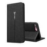 For iPhone 8 Plus & 7 Plus GEBEI PU+TPU Horizontal Flip Protective Case with Holder & Card Slots(Black)