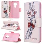 For Nokia 6.2 / 7.2 Colored Drawing Pattern Horizontal Flip PU Leather Case with Holder & Card Slots & Wallet(Deer)