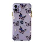 Shockproof TPU Pattern Protective Case For iPhone 12 mini(Butterflies)