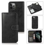 For iPhone 13 Pro Retro 2 in 1 Detachable Magnetic Horizontal Flip TPU + PU Leather Case with Holder & Card Slots & Photo Frame & Wallet (Black)