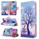 For Xiaomi Redmi 8 Colored Drawing Pattern Horizontal Flip Leather Case with Holder & Card Slots & Wallet(Two Owls)