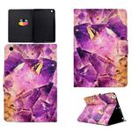 For iPad Mini 1 / 2 / 3 / 4 / 5 TPU Horizontal Flip Leather Case with Holder & Card Slot & Sleep / Wake-up Function(Amethyst)