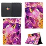 For iPad Pro 10.5 inch TPU Horizontal Flip Leather Case with Holder & Card Slot & Sleep / Wake-up Function(Amethyst)