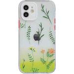 Shockproof TPU Pattern Protective Case For iPhone 12 mini (Leaves)