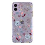 Shockproof TPU Pattern Protective Case For iPhone 11(Small Fresh Floral)