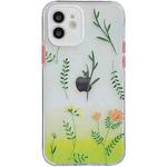 Shockproof TPU Pattern Protective Case For iPhone 11 Pro Max (Leaves)