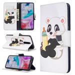 For Xiaomi Redmi 8 Colored Drawing Pattern Horizontal Flip Leather Case with Holder & Card Slots & Wallet(Baby Bottle Panda)