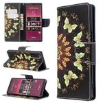 For Sony Xperia 5 /  XZ5 Colored Drawing Pattern Horizontal Flip Leather Case with Holder & Card Slots & Wallet(Butterfly)