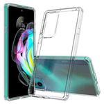 For Motorola Edge 20 Shockproof Scratchproof TPU + Acrylic Protective Case(Transparent)