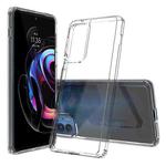 For Motorola Edge 20 Pro Shockproof Scratchproof TPU + Acrylic Protective Case(Transparent)