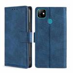 For Itel Vision 1 Skin Feel Crocodile Texture Magnetic Clasp Horizontal Flip PU Leather Case with Holder & Card Slots & Wallet(Blue)