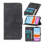 For iPhone 11 Retro Texture PU + TPU Horizontal Flip Leather Case with Holder & Card Slots & Wallet(Black)