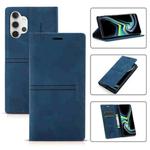 For Samsung Galaxy A32 5G Dream Magnetic Suction Business Horizontal Flip PU Leather Case with Holder & Card Slot & Wallet(Blue)