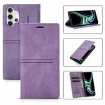 For Samsung Galaxy A32 5G Dream Magnetic Suction Business Horizontal Flip PU Leather Case with Holder & Card Slot & Wallet(Purple)