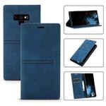 For Samsung Galaxy Note9 Dream Magnetic Suction Business Horizontal Flip PU Leather Case with Holder & Card Slot & Wallet(Blue)