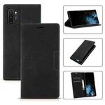 For Samsung Galaxy Note10 Dream Magnetic Suction Business Horizontal Flip PU Leather Case with Holder & Card Slot & Wallet(Black)