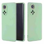 For Huawei Nova 9 Pro Solid Color Liquid Silicone Dropproof Full Coverage Protective Case(Green)