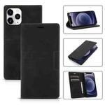 For iPhone 12 mini Dream Magnetic Suction Business Horizontal Flip PU Leather Case with Holder & Card Slot & Wallet (Black)