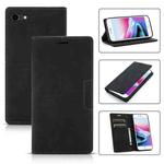 For iPhone SE 2022 / SE 2020 / 8 / 7 Dream Magnetic Suction Business Horizontal Flip PU Leather Case with Holder & Card Slot & Wallet(Black)