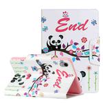 For iPad mini 6 Painted Pattern Horizontal Flip Leather Tablet Case with Holder(Panda)