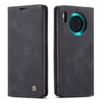 For Huawei Mate 30 4G / 5G CaseMe-013 Multifunctional Horizontal Flip Leather Case with Card Slot & Holder & Wallet(Black)