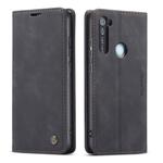 For Xiaomi Redmi Note 8 CaseMe-013 Multifunctional Horizontal Flip Leather Case with Card Slot & Holder & Wallet(Black)