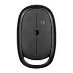 AK-K2000812 4-button Copy Style Electric Barrier Garage Door Battery Car Key Remote Controller, Frequency:433MHZ(Black)