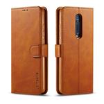 LC.IMEEKE For Xiaomi Redmi K20 / K20 Pro / 9T / 9T Pro Calf Texture Horizontal Flip Leather Case, with Holder & Card Slots & Wallet(Yellow)