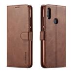 LC.IMEEKE For Xiaomi Redmi 7 Calf Texture Horizontal Flip Leather Case, with Holder & Card Slots & Wallet(Brown)