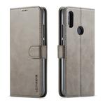LC.IMEEKE For Xiaomi Redmi 7 Calf Texture Horizontal Flip Leather Case, with Holder & Card Slots & Wallet(Grey)