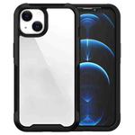 2 In 1 TPU + PC Full Coverage Protective Case For iPhone 13(Black)