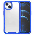 2 In 1 TPU + PC Full Coverage Protective Case For iPhone 13(Blue)