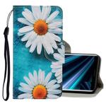 For Sony Xperia 20 3D Colored Drawing Horizontal Flip PU Leather Case with Holder & Card Slots & Wallet(Chrysanthemum)