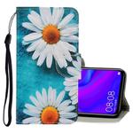 For Xiaomi Redmi 8A 3D Colored Drawing Horizontal Flip PU Leather Case with Holder & Card Slots & Wallet(Chrysanthemum)