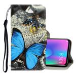 For Huawei Honor 10 Lite 3D Colored Drawing Horizontal Flip PU Leather Case with Holder & Card Slots & Wallet(A Butterfly)