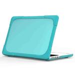 For MacBook Air 13.3 inch A1932 (2018) TPU + PC Two Color Laptop Protective Case(Sky Blue)