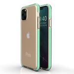 For iPhone 11 TPU Two-color Drop-proof Protective Case(Mint Green)