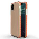 For iPhone 11 Pro TPU Two-color Drop-proof Protective Case(Vibrant Orange)