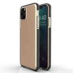 For iPhone 11 Pro TPU Two-color Drop-proof Protective Case(Black)