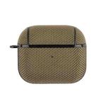 Nylon Waterproof Wireless Earphone Protective Case with Hook for AirPods 3(Olive Green)