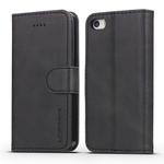 For iPhone 11 For iPhone 5 LC.IMEEKE Calf Texture Horizontal Flip Leather Case, with Holder & Card Slots & Wallet(Black)